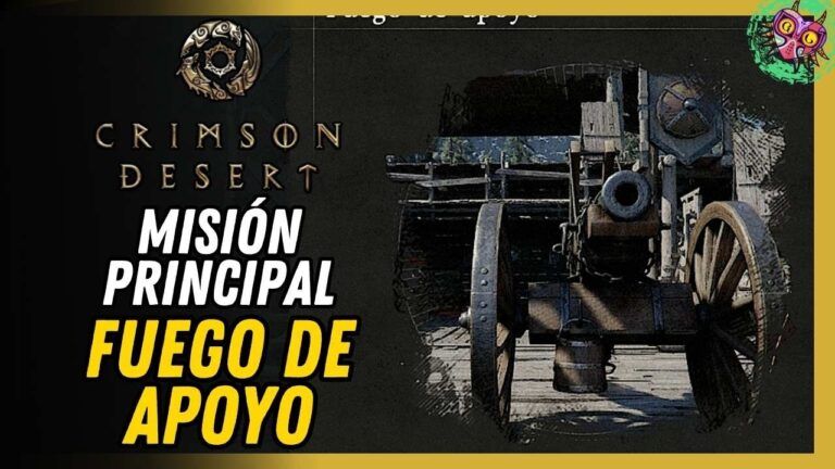 Fuego De Apoyo Misión Principal Crimson Desert