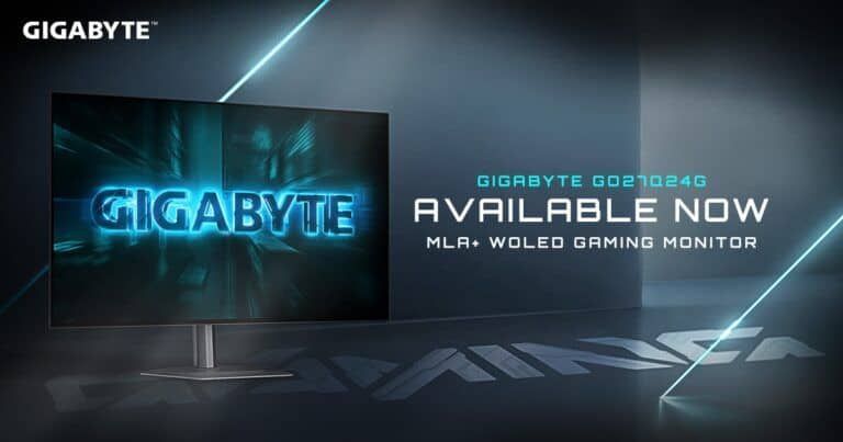 GIGABYTE GO27Q24G: monitor OLED 27” con panel QHD y 240 Hz por menos de 399$