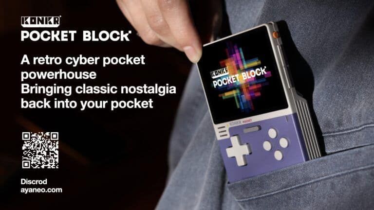 AYANEO presenta la KONKR Pocket BLOCK: una portátil con Android e inteligencia artificial que da mucho de qué hablar AYANEO presenta la KONKR Pocket BLOCK: una portátil con Android e inteligencia artificial que da mucho de qué hablar