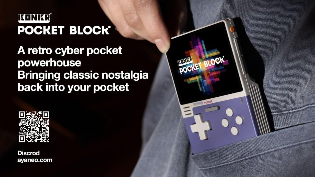 AYANEO presenta la KONKR Pocket BLOCK: una portátil con Android e inteligencia artificial que da mucho de qué hablar AYANEO presenta la KONKR Pocket BLOCK: una portátil con Android e inteligencia artificial que da mucho de qué hablar