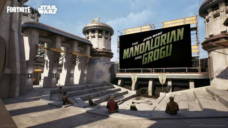 Los jugadores de Fortnite pueden ver 10 minutos de The Mandalorian and Grogu gratis