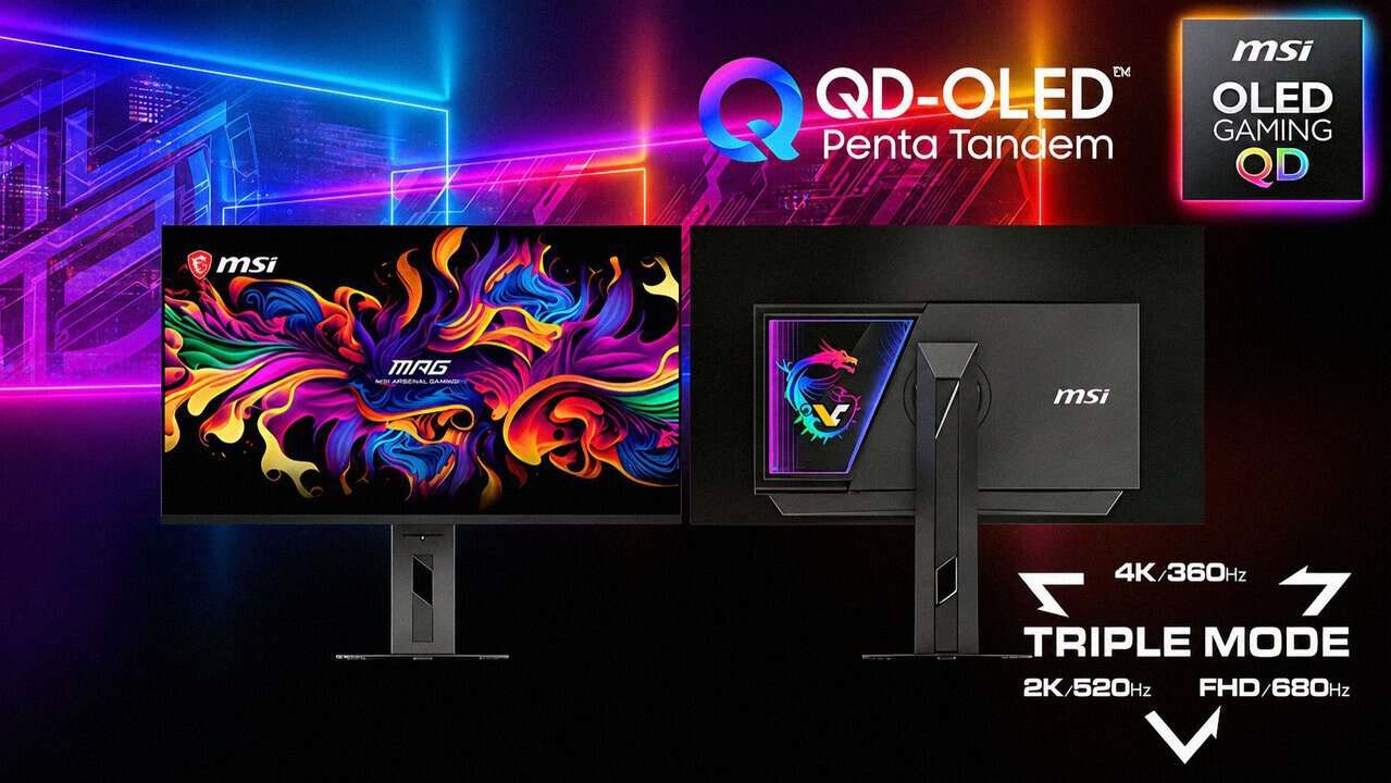 MSI presenta el monitor MPG OLED 322URDX36 con 360 Hz y modos de juego adaptables
