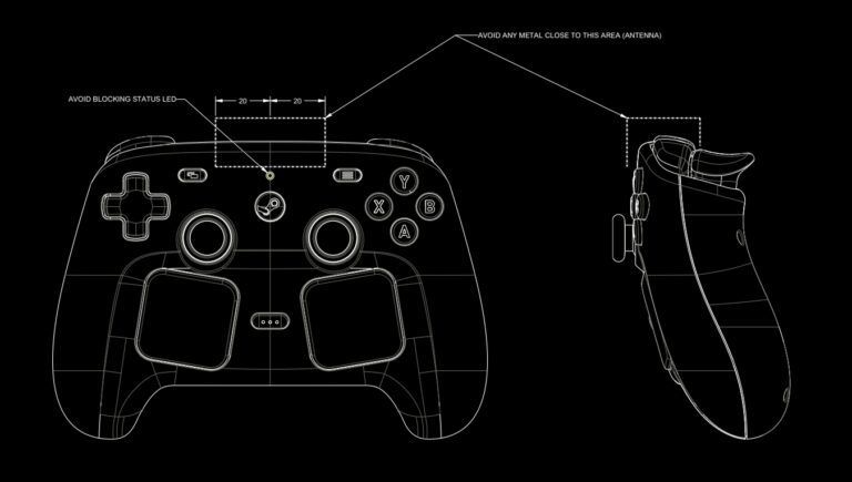 Valve publica archivos CAD del Steam Controller y del Puck para personalización