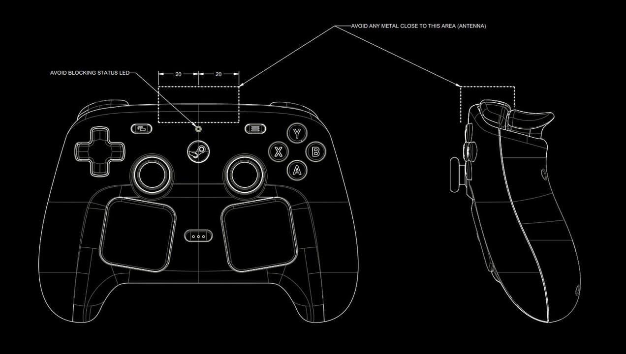 Valve publica archivos CAD del Steam Controller y del Puck para personalización