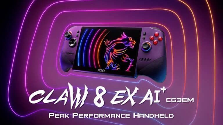 MSI plantea un enfoque audaz con Claw 8 EX AI+, una consola portátil que redefine precios MSI plantea un enfoque audaz con Claw 8 EX AI+, una consola portátil que redefine precios