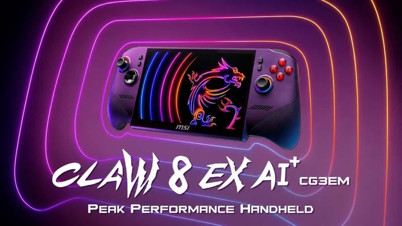 MSI plantea un enfoque audaz con Claw 8 EX AI+, una consola portátil que redefine precios MSI plantea un enfoque audaz con Claw 8 EX AI+, una consola portátil que redefine precios