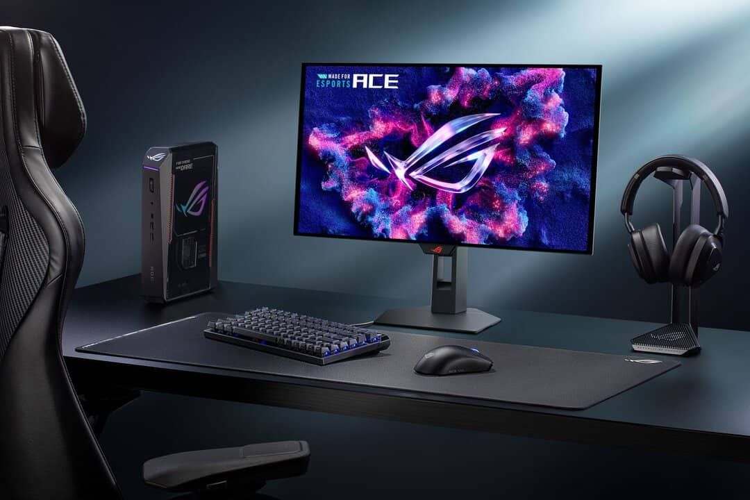 Monitores ROG OLED de ASUS apuntan alto con 540 Hz y 720 Hz para gaming competitivo