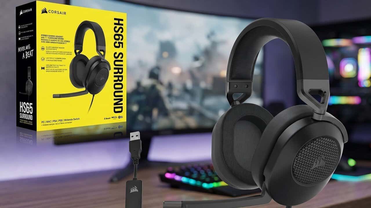 Auriculares Corsair HS80 Wireless en oferta: comodidad y sonido envolvente a buen precio