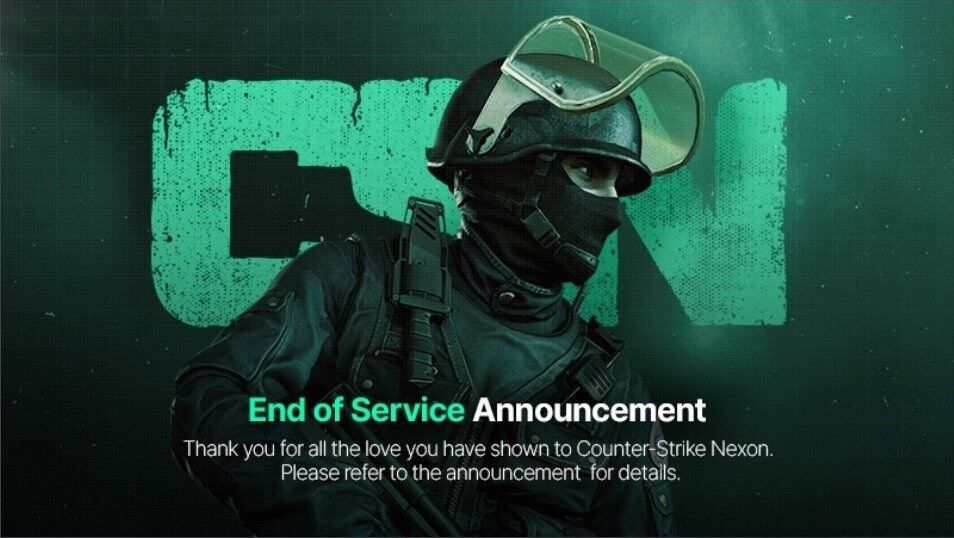 Counter-Strike Nexon cerrará sus servidores a finales de septiembre