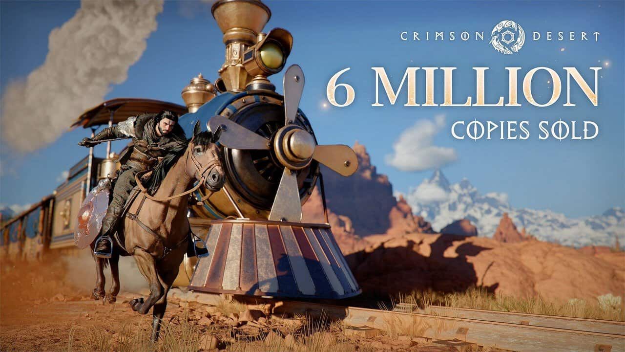 Crimson Desert vende más de 6 millones de copias y cierra la semana con nuevo hito