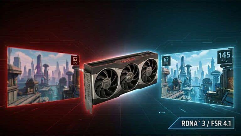 AMD amplía FSR 4.1 a la serie RX 7000 y reduce tiempos de espera