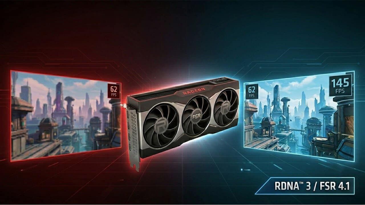 AMD amplía FSR 4.1 a la serie RX 7000 y reduce tiempos de espera