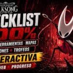Hollow Knight: Silksong – Checklist 100% Interactiva Hollow Knight: Silksong – Checklist 100% Interactiva
