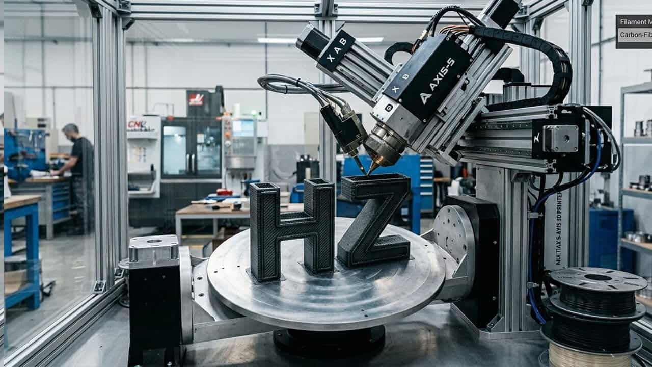 Las impresoras 3D de 5 ejes amplían posibilidades en medicina y aerospace Las impresoras 3D de 5 ejes amplían posibilidades en medicina y aerospace