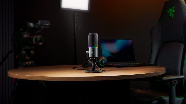 Razer Seiren V3 Pro: micrófono dinámico con grabación de 32 bits y DSP integrado