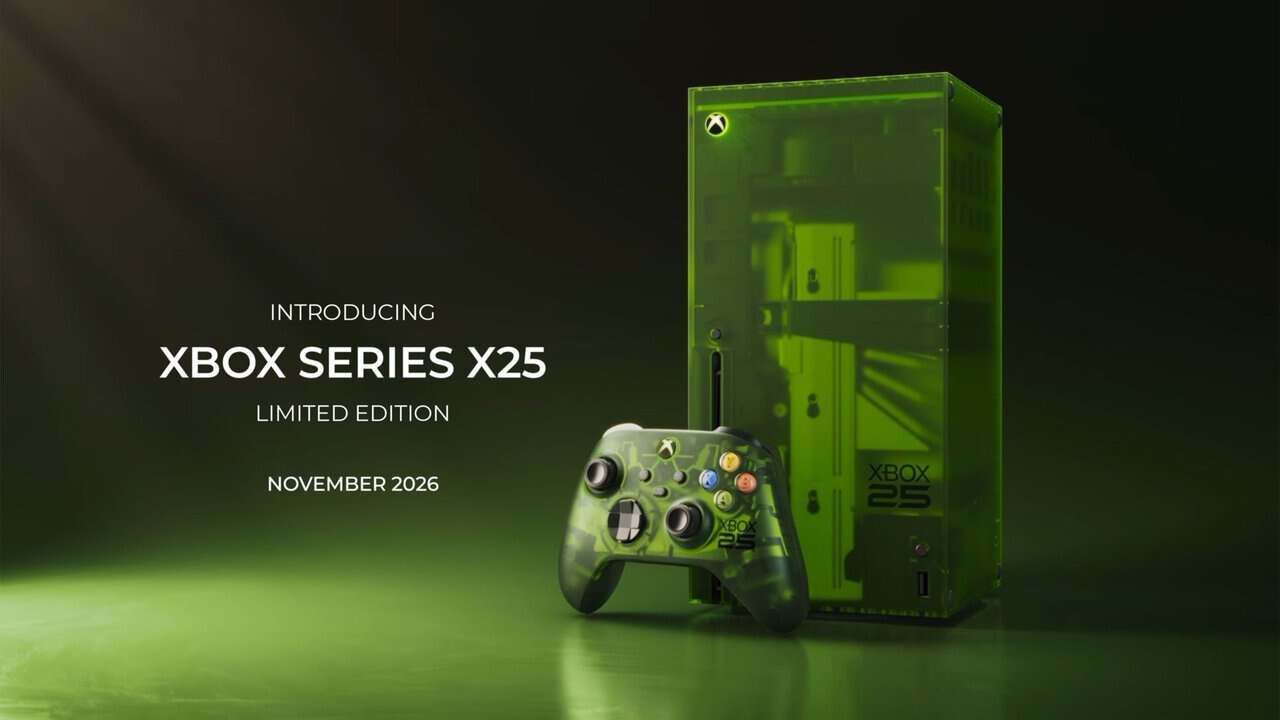 Microsoft lanzará una edición especial de la Xbox Series X para celebrar el 25º aniversario Microsoft lanzará una edición especial de la Xbox Series X para celebrar el 25º aniversario