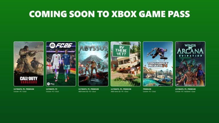 Xbox Game Pass añade dos grandes estrenos y retira varios clásicos en junio Xbox Game Pass añade dos grandes estrenos y retira varios clásicos en junio