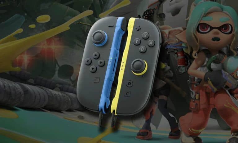 Nintendo lanza Joy-Con 2 edición Splatoon Raiders junto al juego el 23 de julio