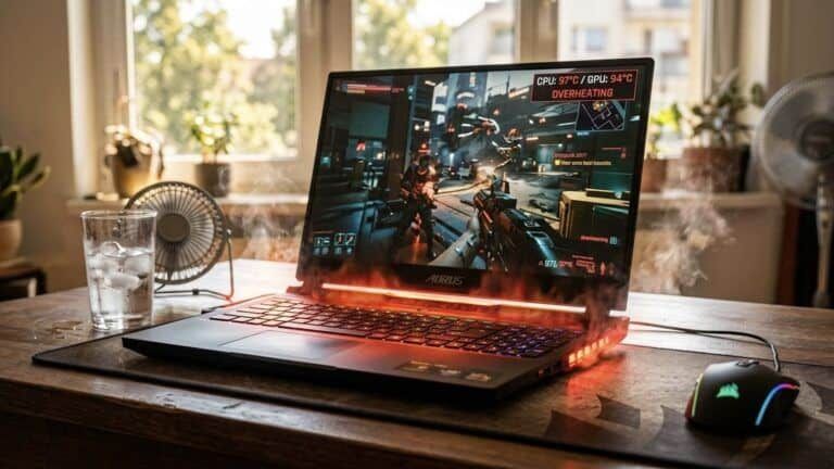 Protege tu portátil gaming del calor con acciones sencillas y eficaces