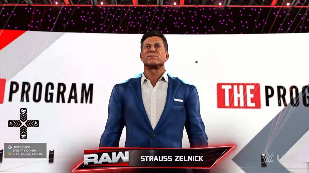 Strauss Zelnick ya es jugable en WWE 2K26 y llega gratis