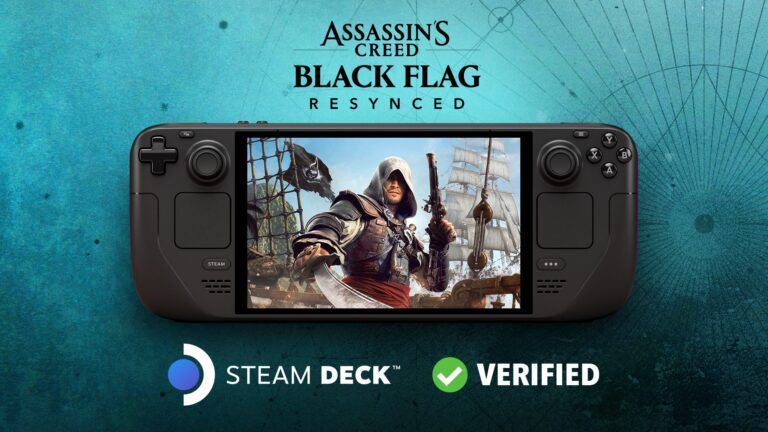 Assassin’s Creed Black Flag Resynced verificado para Steam Deck en su salida