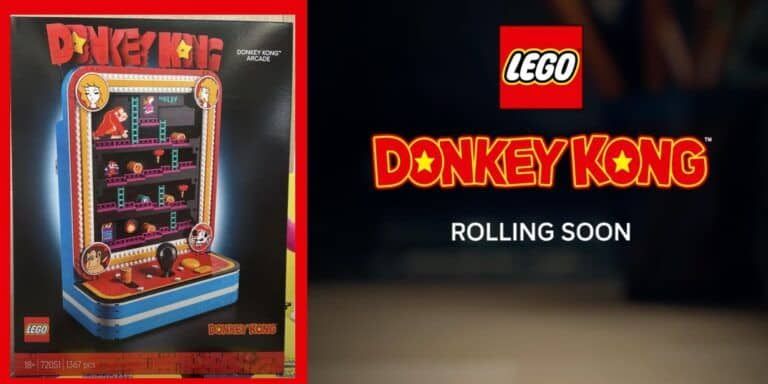 LEGO mostrará un set inspirado en la máquina recreativa de Donkey Kong en agosto