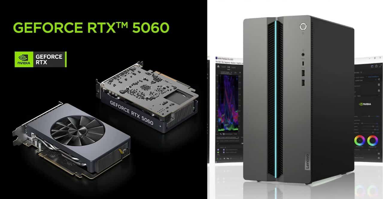 Lenovo presenta el GeekPro con RTX 5060 por 1.290 € en China