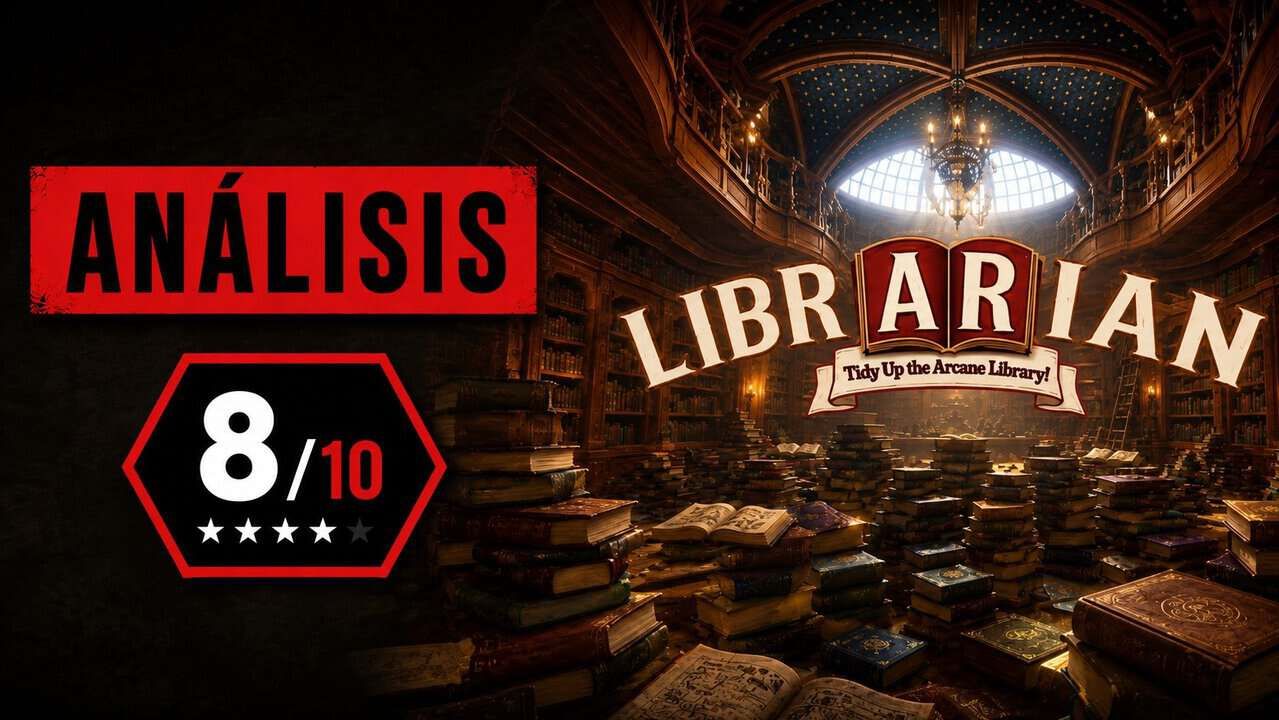 Librarian: Tidy Up the Arcane Library! ¿Serás capaz de devolver el orden a una biblioteca mágica?