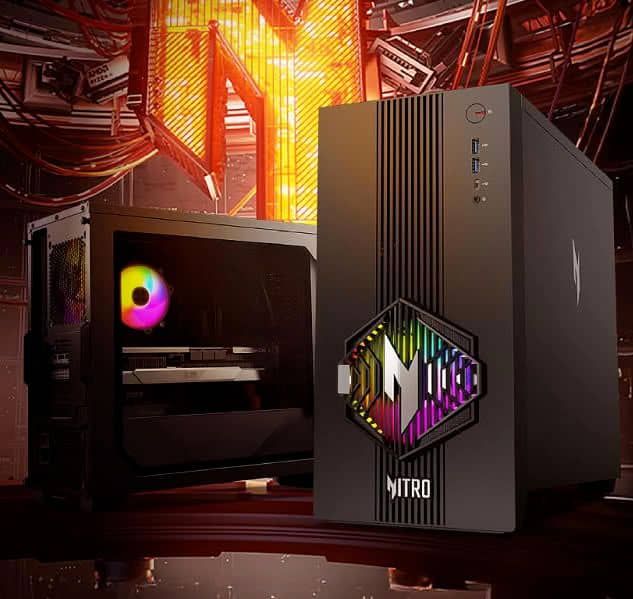 Acer Nitro 30: un sobremesa gaming compacto con RX 9070 XT y Ryzen 7 8700F