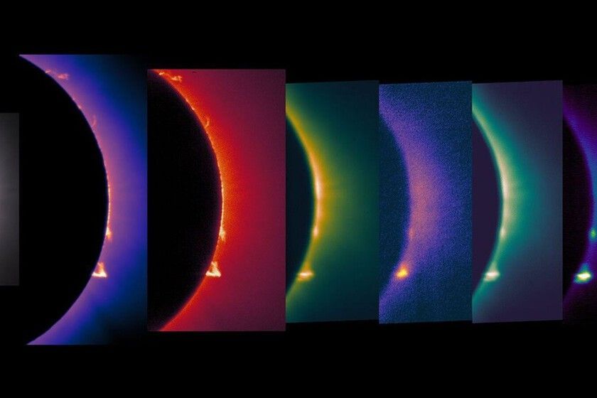 Anil Monnier fotografía un eclipse solar desde 38 kilómetros de altura
