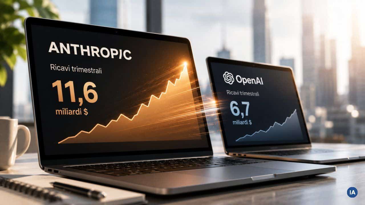 Anthropic adelanta a OpenAI en ingresos antes de sus posibles salidas a Bolsa Anthropic adelanta a OpenAI en ingresos antes de sus posibles salidas a Bolsa