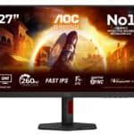 AOC GAMING Q27G4ZRAD: monitor QHD de 27 pulgadas con Fast IPS y HDR400