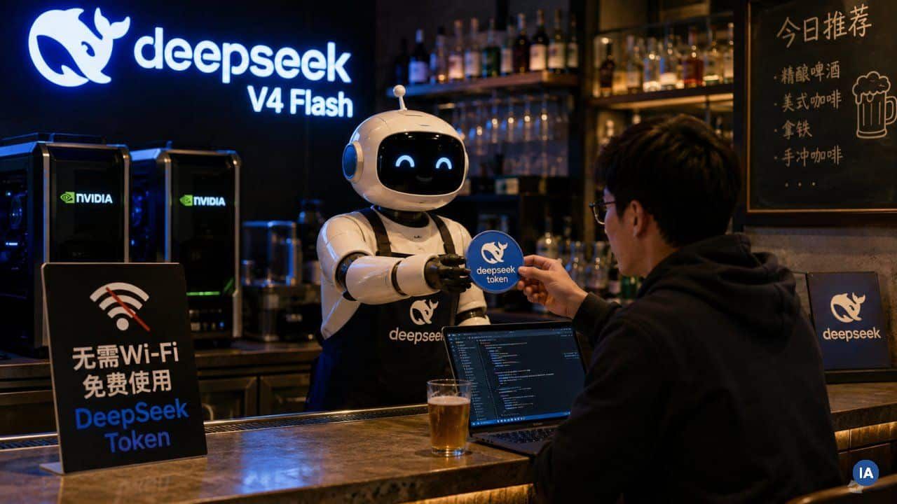 Un bar de Pekín cambia el Wi-Fi gratis por tokens de DeepSeek Un bar de Pekín cambia el Wi-Fi gratis por tokens de DeepSeek
