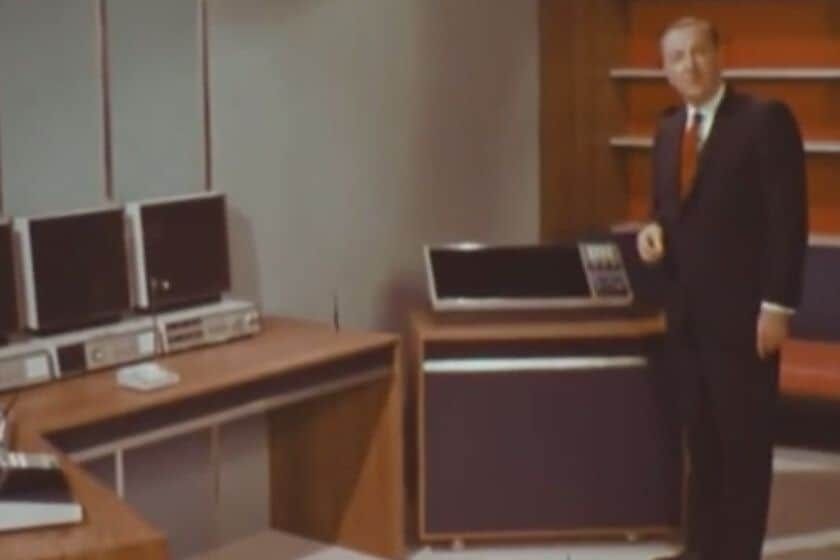 La CBS imaginó en 1967 una oficina doméstica muy parecida a la actual