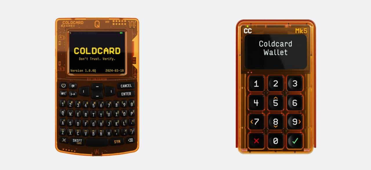 Coldcard publica un firmware tras el robo de 114 millones en bitcoin Coldcard publica un firmware tras el robo de 114 millones en bitcoin