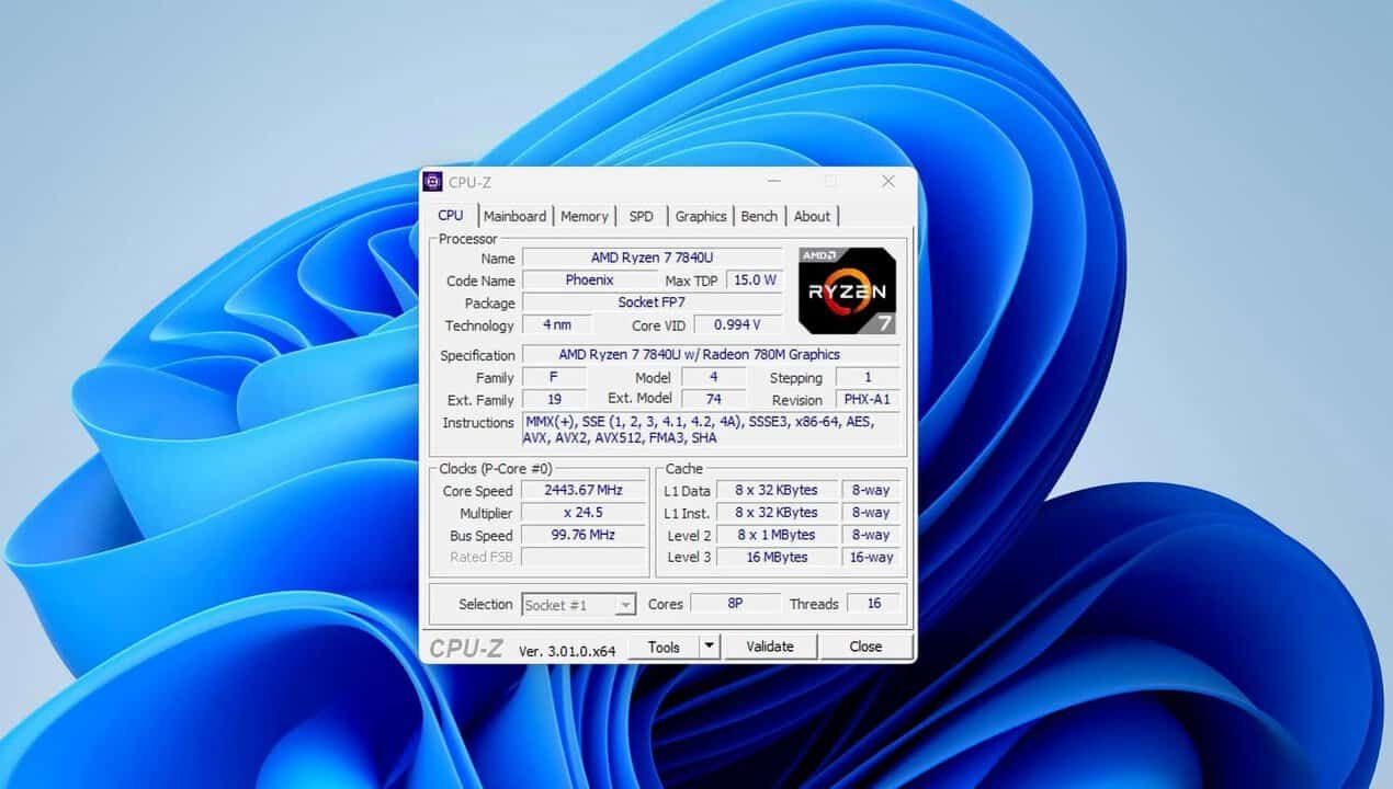 CPU-Z 3.01 estrena un validador más completo para analizar el PC CPU-Z 3.01 estrena un validador más completo para analizar el PC