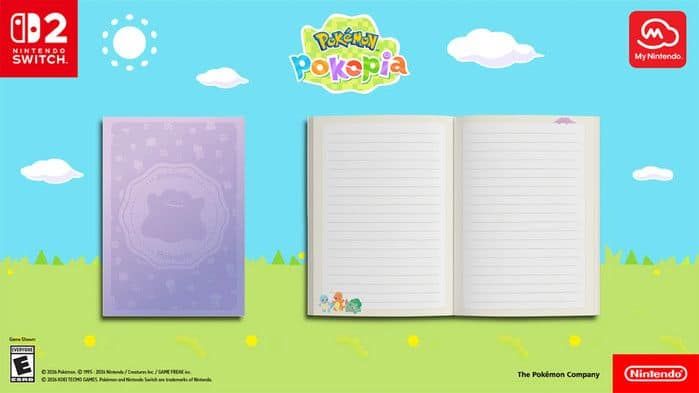 Nintendo incorpora un cuaderno de Pokémon Pokopia a My Nintendo Rewards