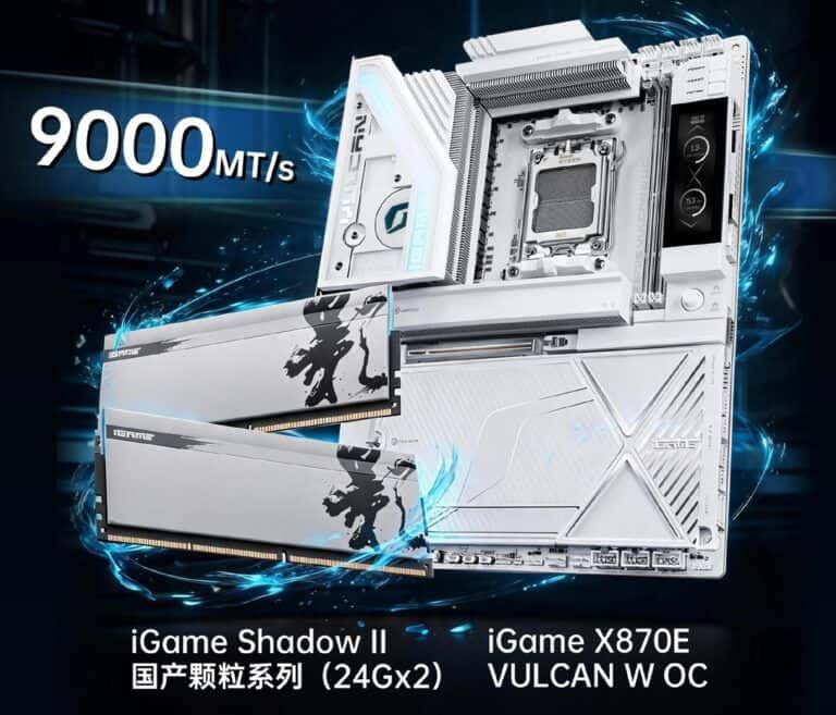 CXMT supera los 9.000 MT/s con memoria DDR5 en una placa AMD