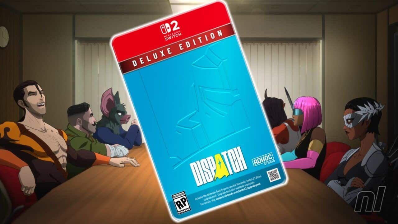 Dispatch prepara una edición Deluxe física para Nintendo Switch 2 con steelbook Dispatch prepara una edición Deluxe física para Nintendo Switch 2 con steelbook
