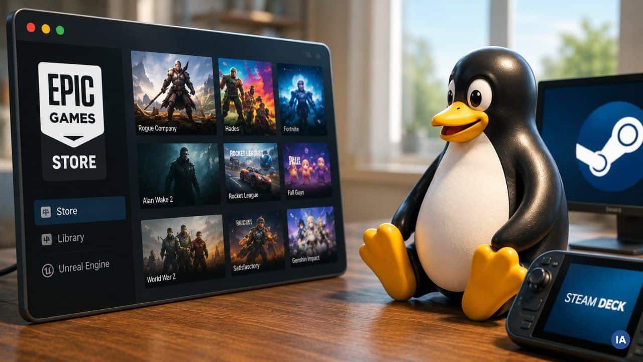 Epic Games Store prepara un cliente para Linux, pero todavía no tiene fecha Epic Games Store prepara un cliente para Linux, pero todavía no tiene fecha
