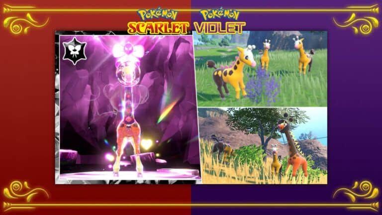 Farigiraf protagoniza las Teraincursiones de Pokémon Scarlet y Violet