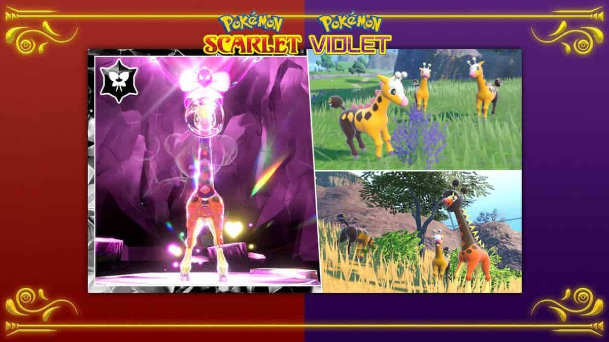 Farigiraf protagoniza las Teraincursiones de Pokémon Scarlet y Violet
