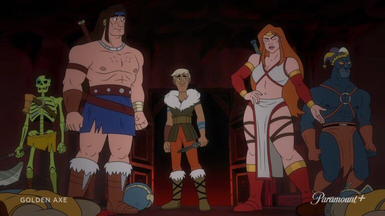 Golden Axe presenta su serie de animación antes de llegar a Paramount+