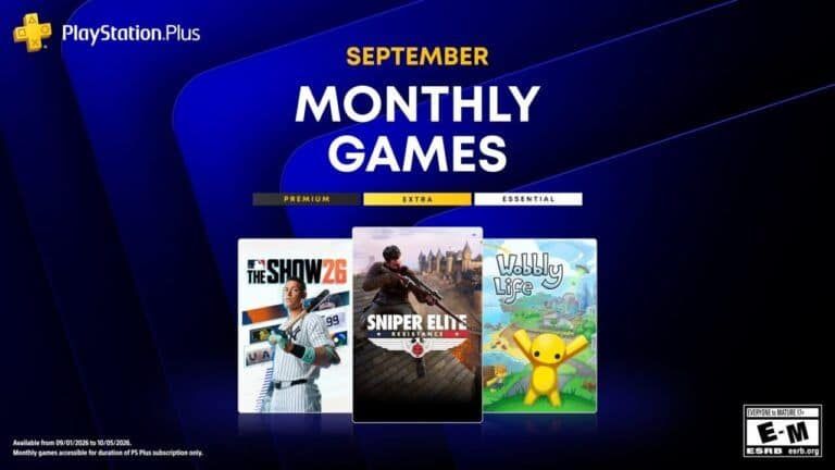 PlayStation Plus Essential suma cuatro juegos en septiembre: Sniper Elite: Resistance y más