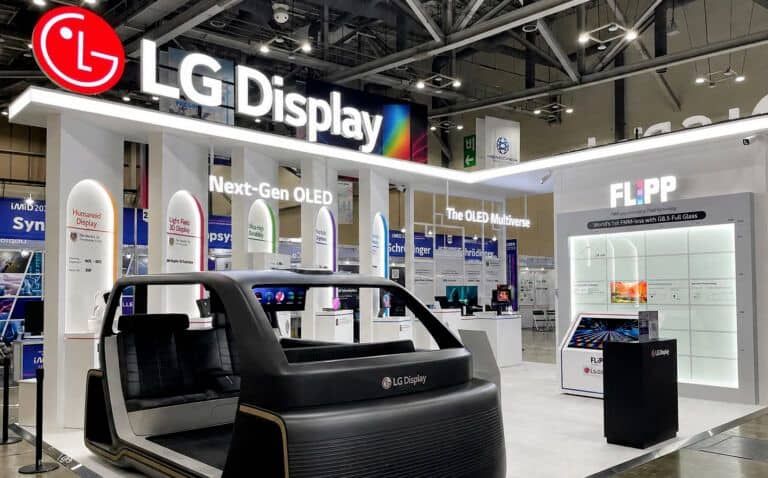 LG Display presenta FLiPP, un método OLED sin máscara metálica
