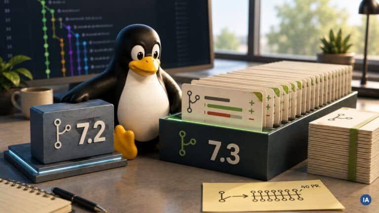 Linux 7.2 llega estable con cambios en AMDGPU, redes y virtualización
