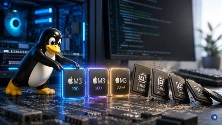 Linux 7.3 amplía el soporte para los Mac con M3 y prepara la retirada de 25 plataformas Arm