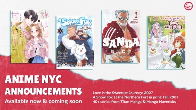 Omoi llevará a su plataforma el manga romántico Love is the Sweetest Journey en 2027