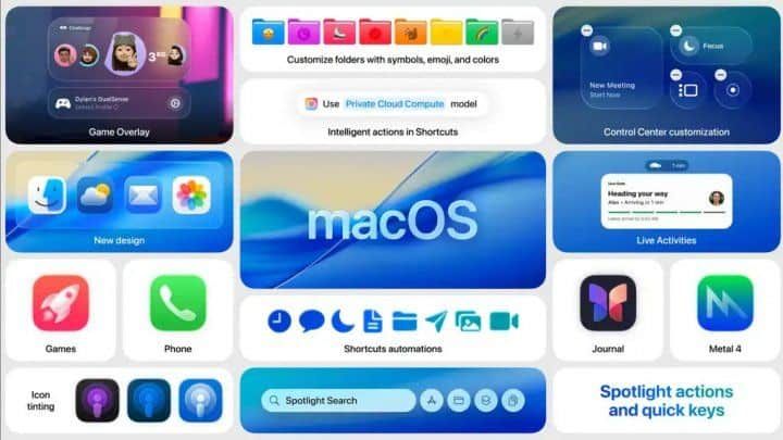 macOS Tahoe 26.7 deja pistas sobre futuros iPhone, Mac, iPad y dispositivos para el hogar