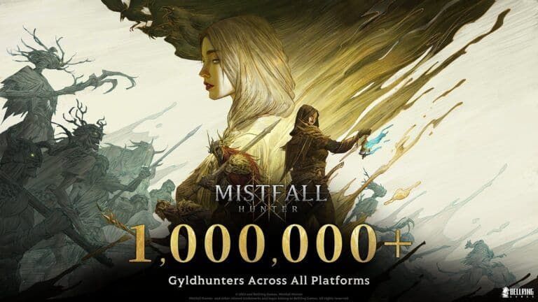 Mistfall Hunter supera el millón de jugadores y revela hoja de ruta de la Temporada 1